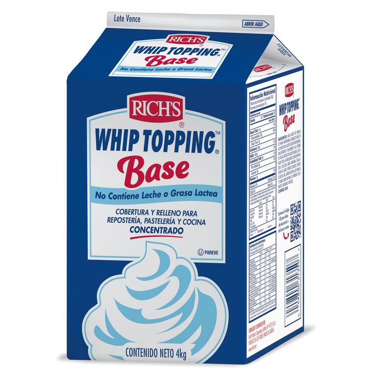 Rich's 4 KG Whip Topping Base® Rich's Peru